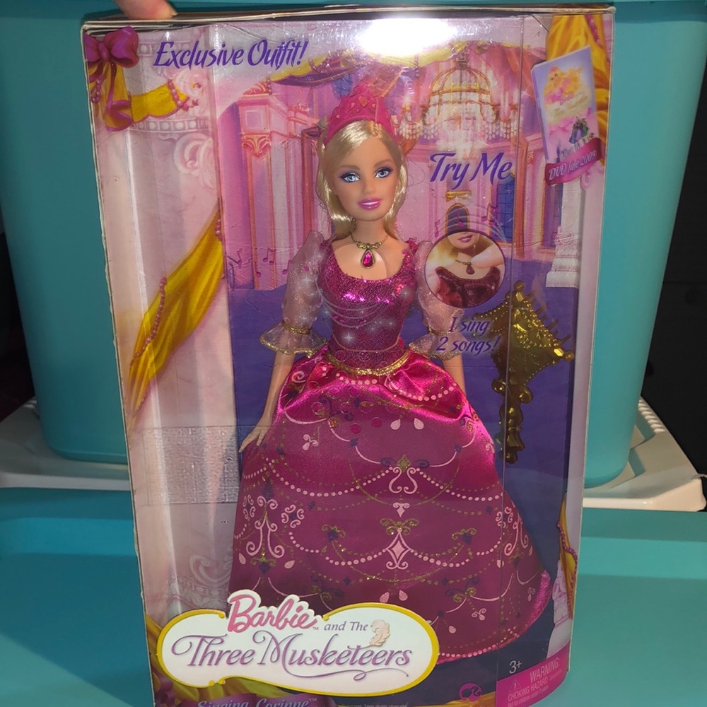 Barbie and the Three Musketeers Singing Corinne